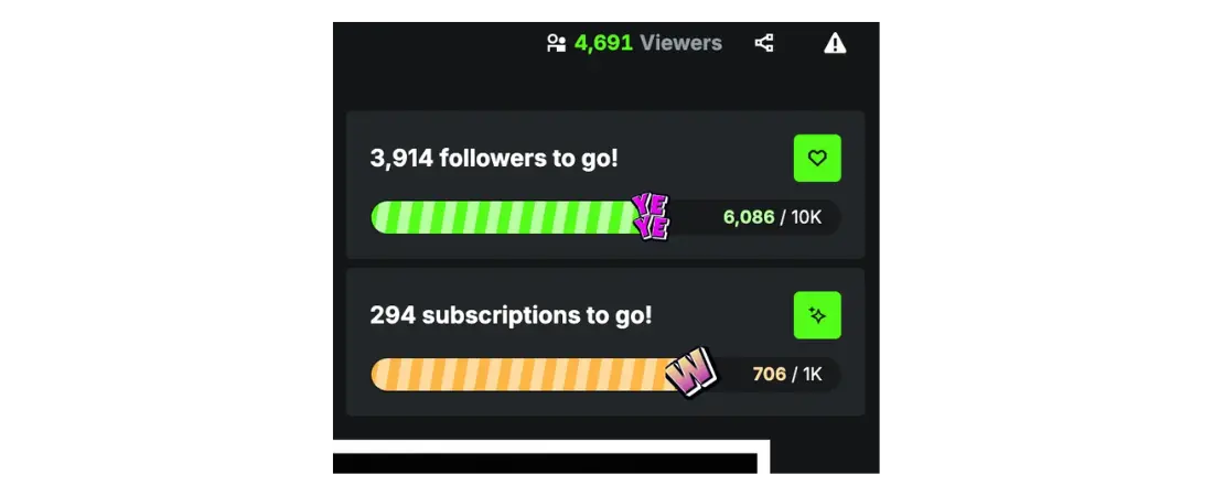 Set and Share Channel Goals