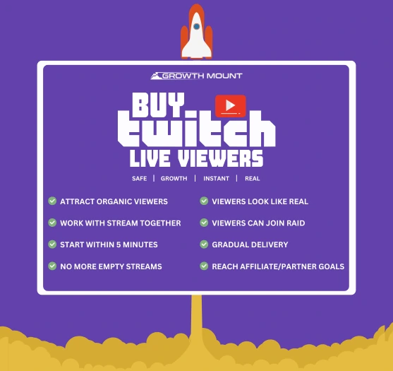 Buy Twitch Viewers